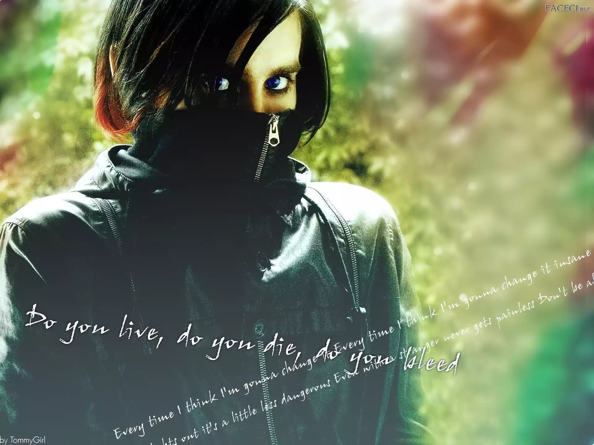 Jared Leto, habrowe oczy