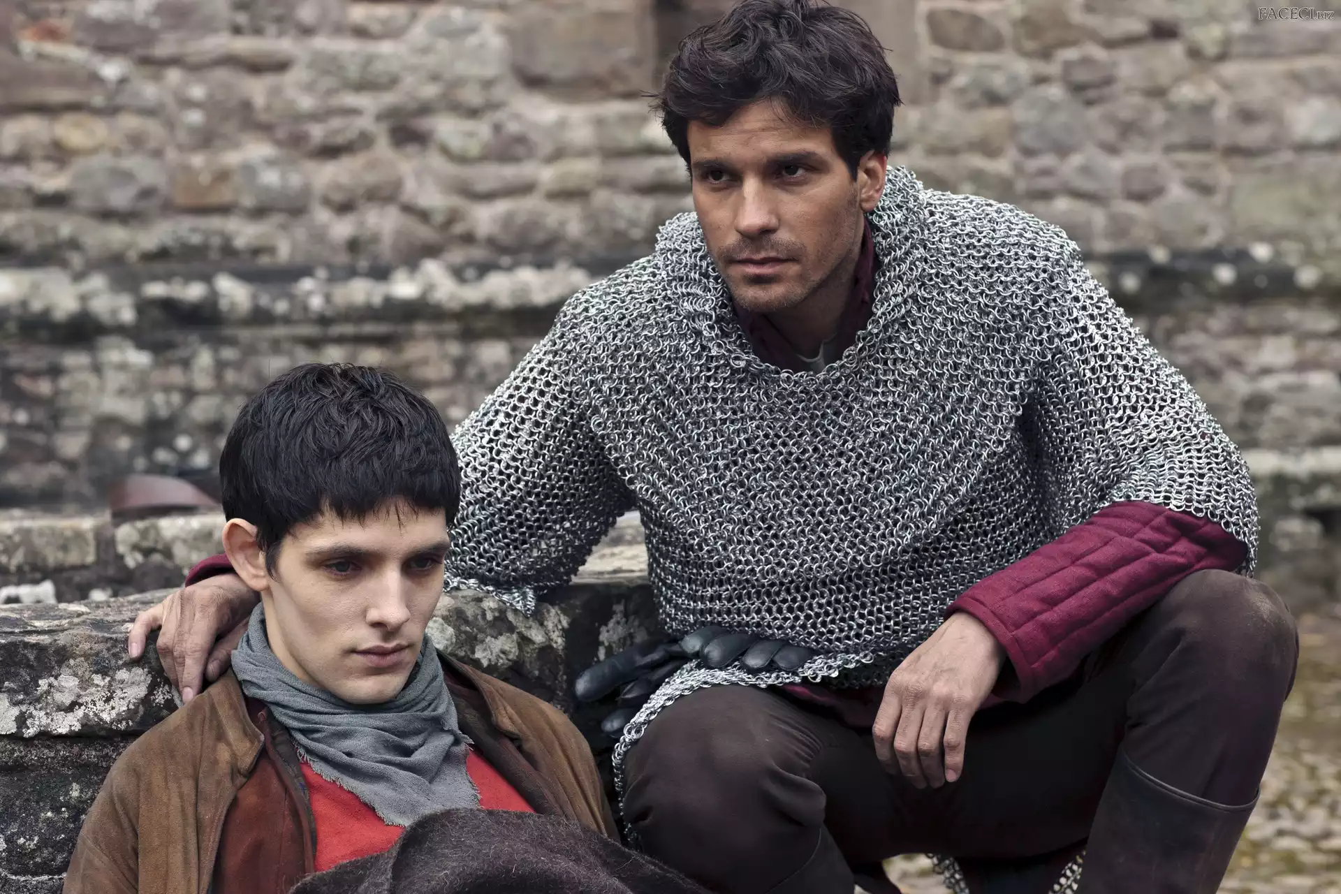 Santiago Cabrera, Colin Morgan, Przygody Merlina, Serial, The Adventures of Merlin